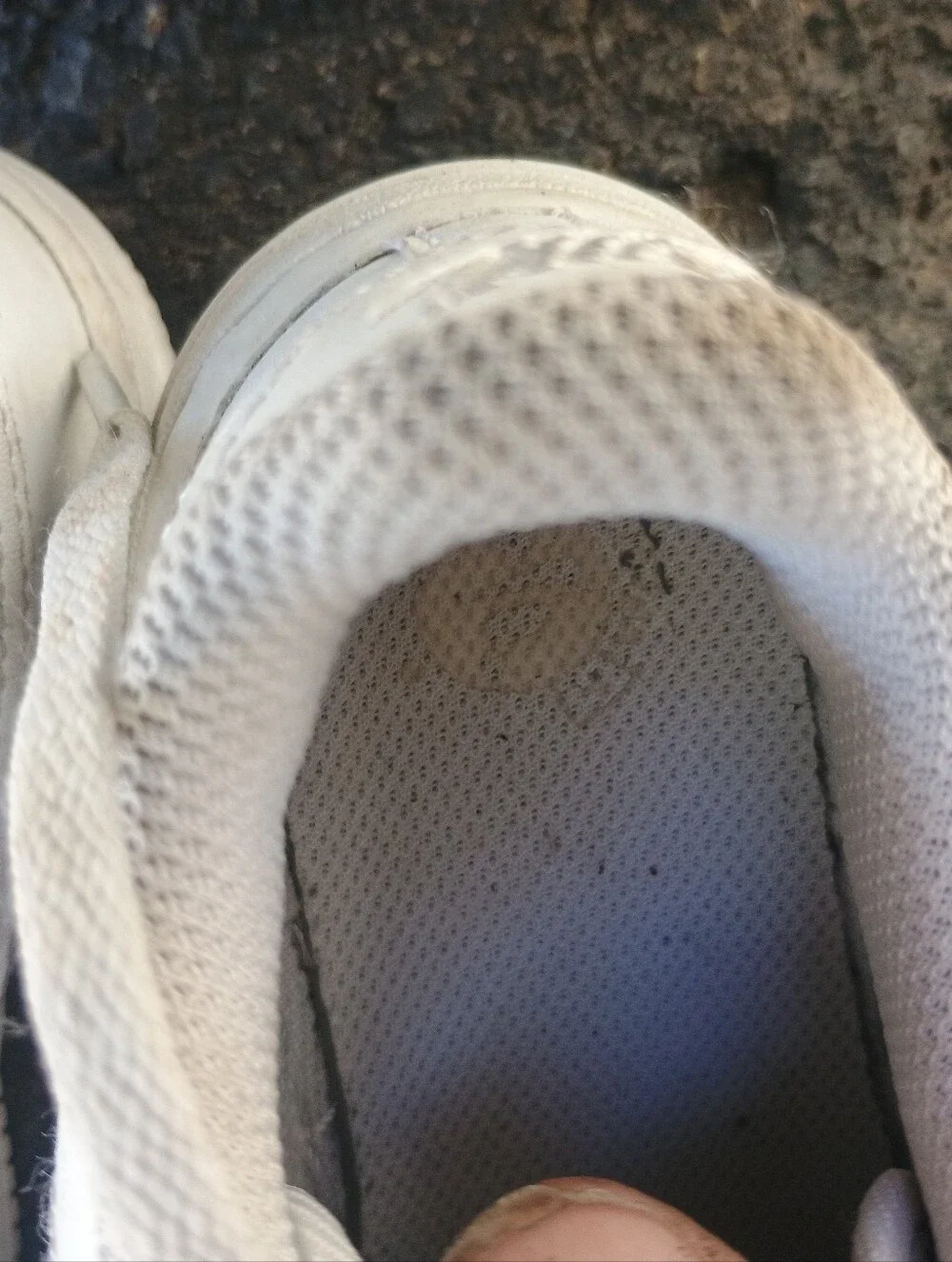 White Air Force Shoes 10c Used
